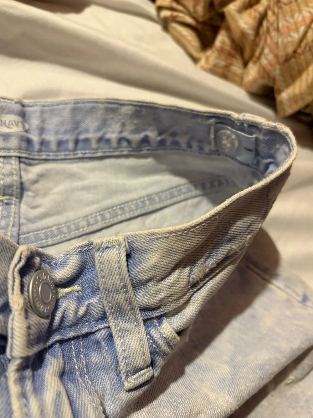 Old Navy Light Blue Denim Cutoff Shorts